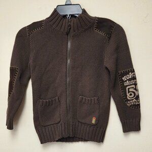 2 Boys Jackets Cardigans with zippers from Germany (EU 116) US 4-5 yr